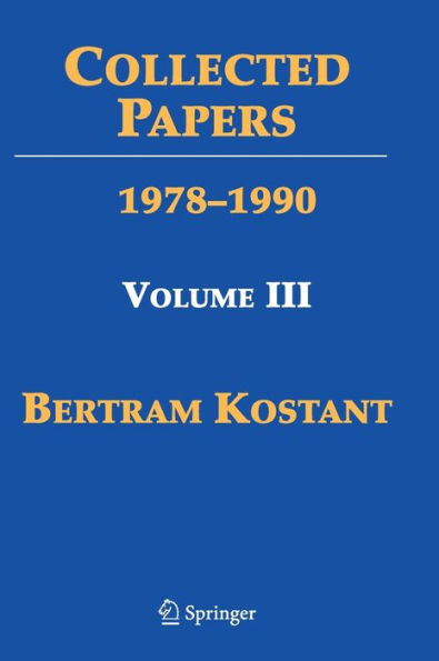 Collected Papers: Volume III 1978-1990