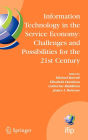 Information Technology in the Service Economy:: Challenges and Possibilities for the 21st Century / Edition 1