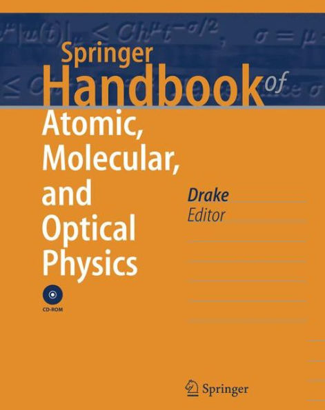 Springer Handbook of Atomic, Molecular, and Optical Physics / Edition 2