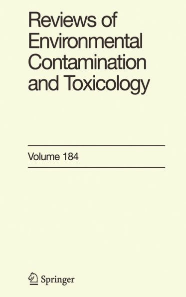 Reviews of Environmental Contamination and Toxicology / Edition 1