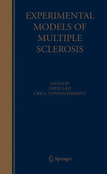 Experimental Models of Multiple Sclerosis / Edition 1