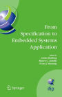 From Specification to Embedded Systems Application / Edition 1