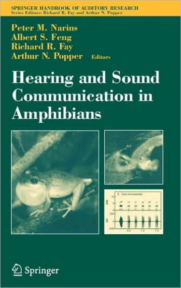Hearing and Sound Communication in Amphibians / Edition 1