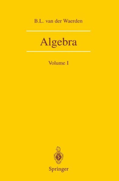 Algebra: Volume I / Edition 1