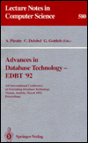 Advances in Database Technology - EDBT '92