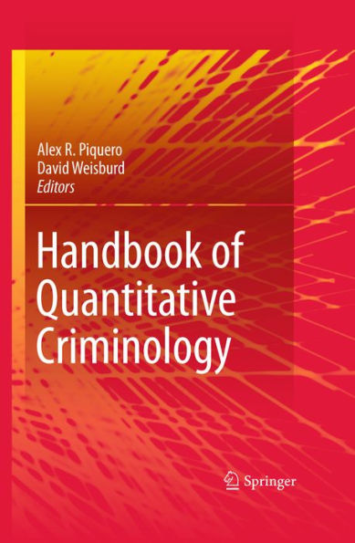 Handbook of Quantitative Criminology