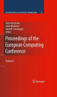 Proceedings of the European Computing Conference: Volume 1