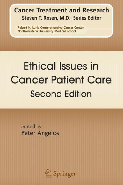 Ethical Issues in Cancer Patient Care / Edition 2