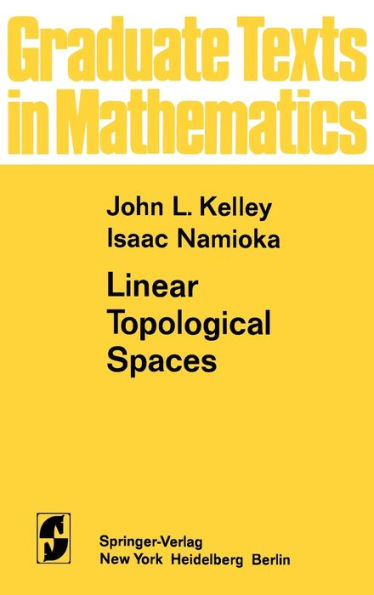 Linear Topological Spaces / Edition 1