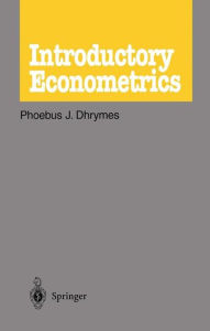 Title: Introductory Econometrics / Edition 1, Author: P. J. Dhrymes