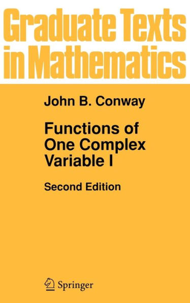 Functions of One Complex Variable I / Edition 2