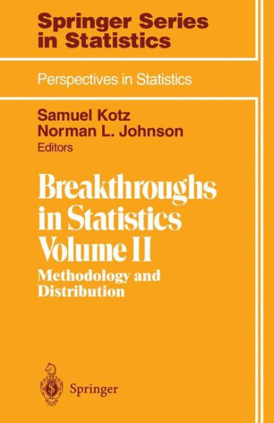 Breakthroughs in Statistics: Methodology and Distribution / Edition 1