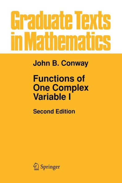 Functions of One Complex Variable I / Edition 2