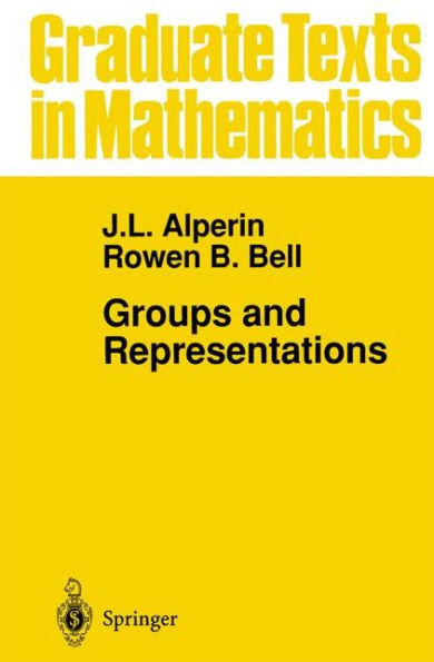 Groups and Representations / Edition 1