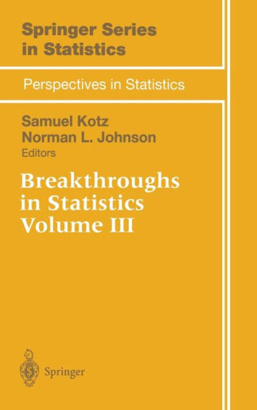 Breakthroughs in Statistics