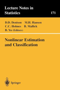 Title: Nonlinear Estimation and Classification / Edition 1, Author: David D. Denison