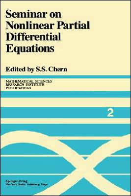 Seminar on Nonlinear Partial Differential Equations / Edition 1