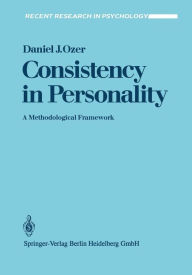 Title: Consistency in Personality: A Methodological Framework, Author: Daniel J. Ozer