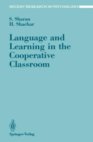 Title: Language and Learning in the Cooperative Classroom, Author: Shlomo Sharan