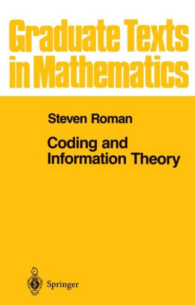 Coding and Information Theory / Edition 1