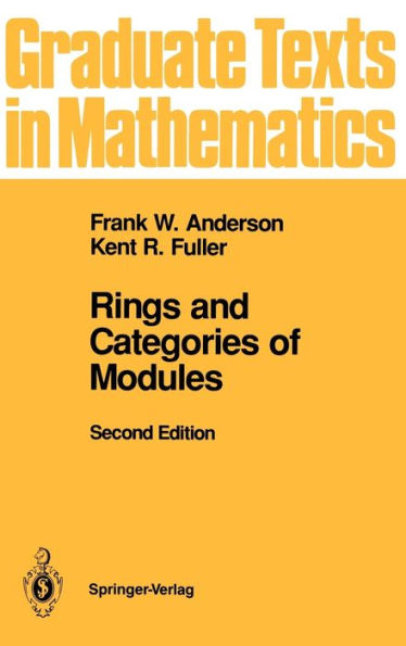 Rings and Categories of Modules / Edition 2