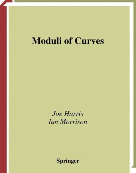 Moduli of Curves / Edition 1