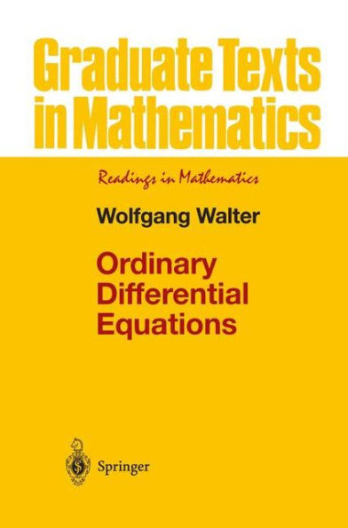 Ordinary Differential Equations / Edition 1