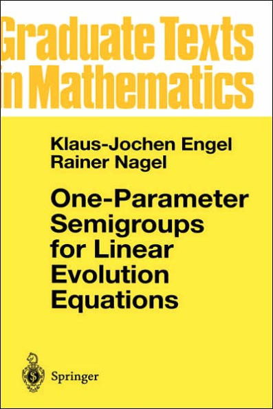 One-Parameter Semigroups for Linear Evolution Equations
