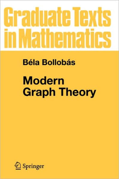 Modern Graph Theory / Edition 1