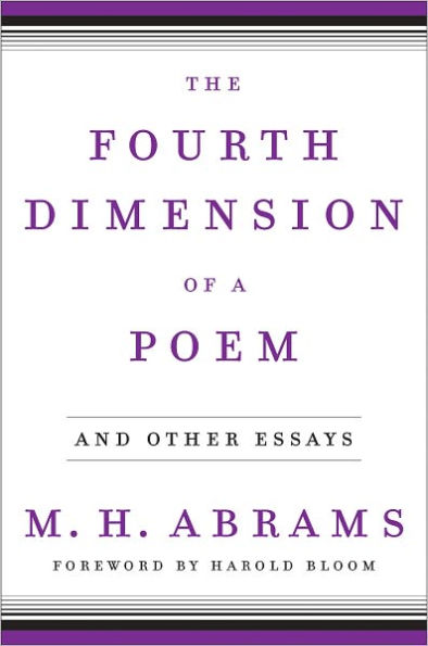 The Fourth Dimension of a Poem: And Other Essays