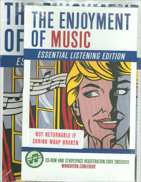 Enjoyment of Music: Essential Listening Edition - With CD / Edition 10