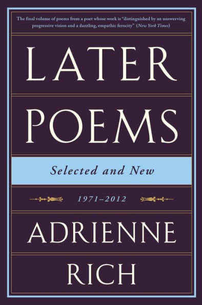 Later Poems: Selected and New 1971-2012