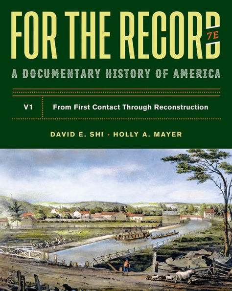 For The Record: A Documentary History / Edition 7