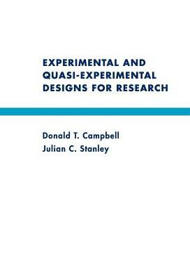 Experimental and Quasi-Experimental Designs for Research / Edition 1