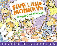 Alternative view 1 of Five Little Monkeys Jumping on the Bed