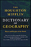 Title: The Houghton Mifflin Dictionary of Geography: Places and People of the World, Author: Houghton Mifflin