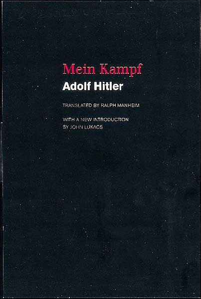 Mein Kampf (Ralph Manheim translation) by Adolf Hitler, Paperback ...