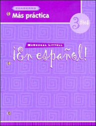 Title: En espanol!: Mas practica (cuaderno) Level 3 / Edition 1, Author: Houghton Mifflin Harcourt