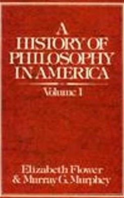 A History of Philosophy in America (Volume 1): From the Puritans through Transcendentalism