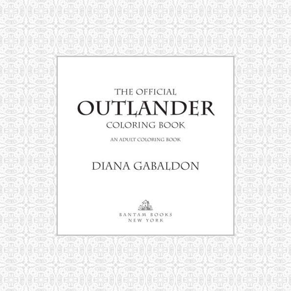 The Official Outlander Coloring Book