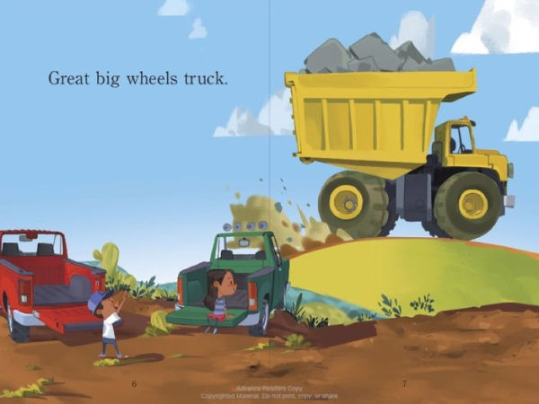 Go, Trucks! (Step into Reading Book Series: A Step 1 Book)