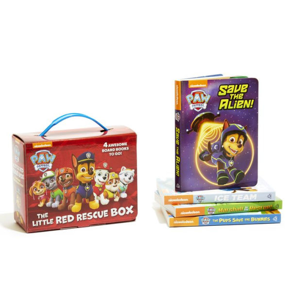 The Little Red Rescue Box (PAW Patrol): 4 Board Books