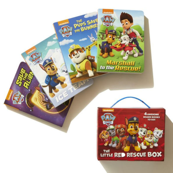 The Little Red Rescue Box (PAW Patrol): 4 Board Books