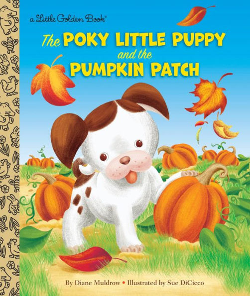 the Poky Little Puppy and Pumpkin Patch: A Golden Book for Kids Toddlers