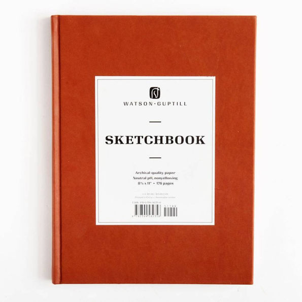 Large Sketchbook (Chestnut Brown)