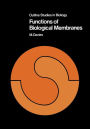 Functions of Biological Membranes