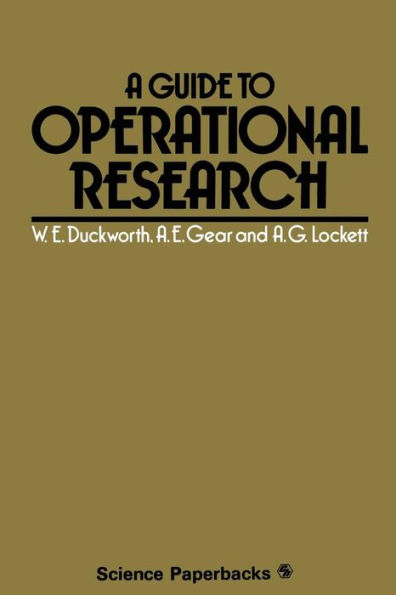 A Guide to Operational Research