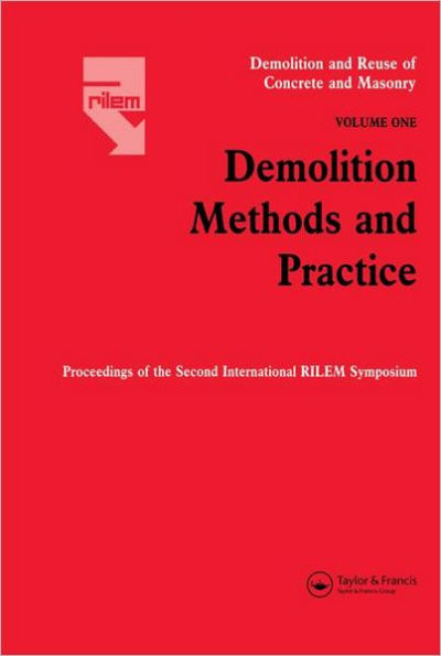 Demolition Methods and Practice V1 / Edition 1