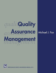 Title: Quality Assurance Management, Author: Michael J. Fox