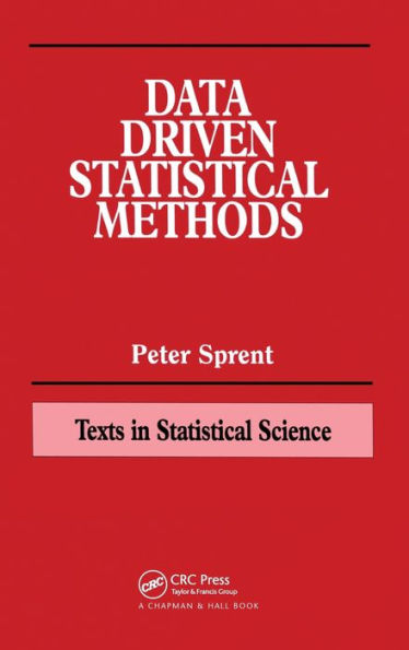 Data Driven Statistical Methods / Edition 1